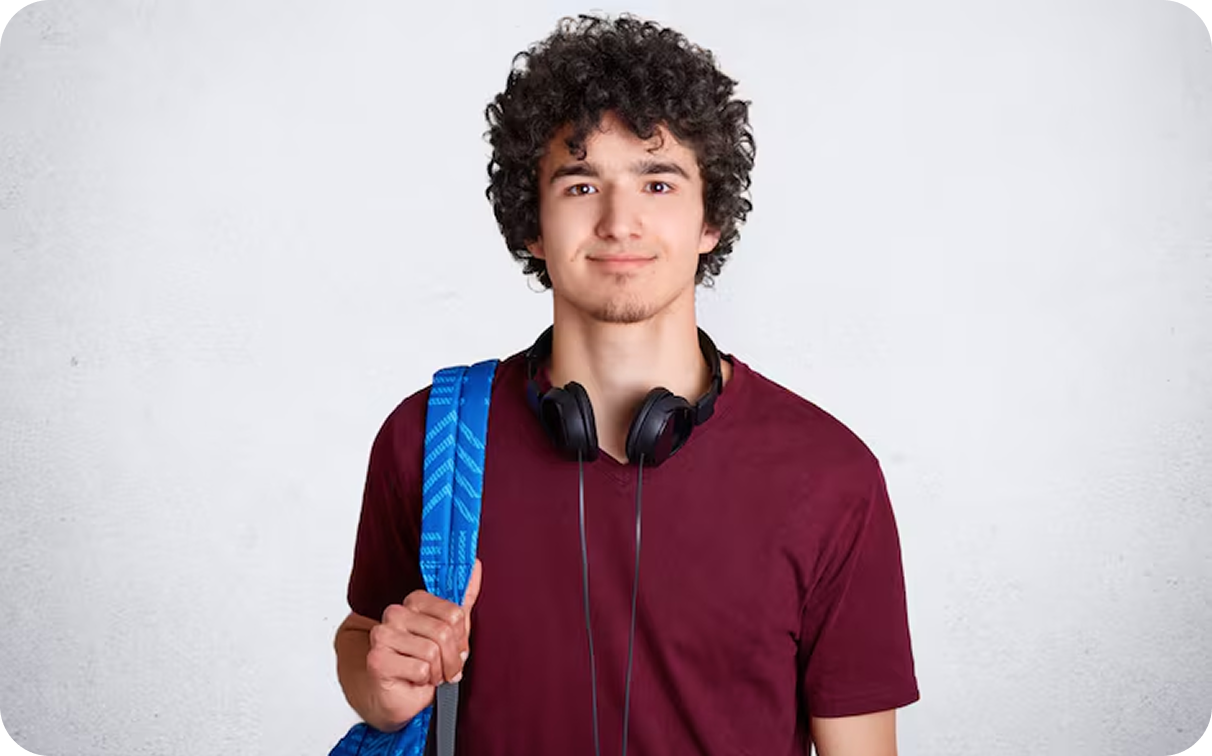 Bright Business School student