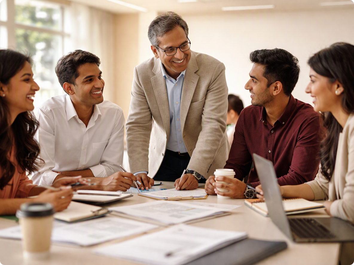 Bright Business School MBA students